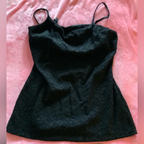 Express Black Lace Camisole Top - Picture 1 of 3